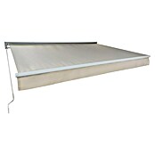 Toldo de brazos articulados Living (Blanco, Ancho: 3 m, Caída: 2 m) | BAUHAUS