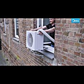 Midea Klimasplitgerät PortaSplit (Kühlleistung: 3.500 W, Heizleistung: 3.200 W, Raumgröße: 42 m²) | BAUHAUS