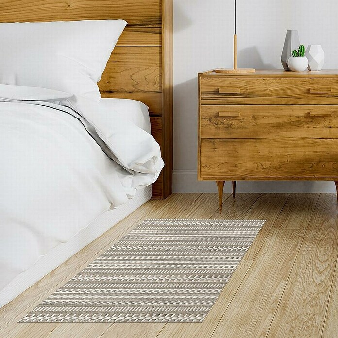 Alfombra de vinilo Croma Jarapa (Gris, 110 x 50 cm, PVC) | BAUHAUS