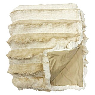 Decke Emanuel (Irish Cream, 160 x 130 cm, 100 % Polyester)