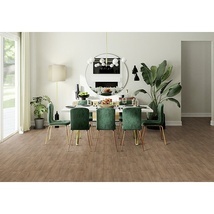 Gerflor PVC-Boden Meterware Smartex (400 cm, Cajou Honey, Braun) | BAUHAUS