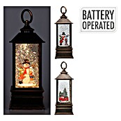 Led-kerstlantaarn (22 x 22 x 80 cm, Goud, Werkt op batterijen) | BAUHAUS
