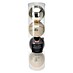 Kerstballen Amber 4 stuks 