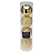 Kerstballen Goud 4 stuks (Kunststof, Diameter: 150 mm, 4 st.) | BAUHAUS
