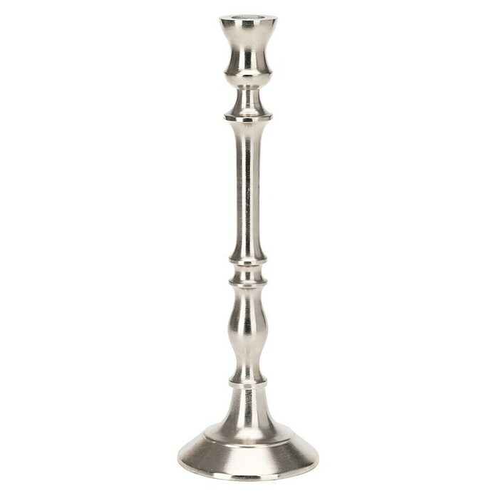 Kandelaar (Zilver, Aluminium) | BAUHAUS