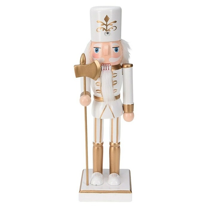 Notenkraker (Hout, Geschikt voor: Kerstdecoratie, Goud) | BAUHAUS
