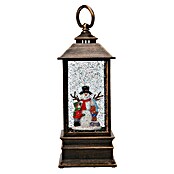 Led-kerstlantaarn (22 x 22 x 80 cm, Goud, Werkt op batterijen) | BAUHAUS