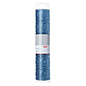 Tatay Alfombra antideslizante para bañera BCN (36 x 96 cm, PVC, Azul)