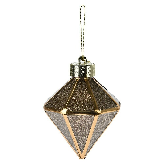 Kerstboomversiering (Zwart, Kunststof, 16 st., 8 x 8 x 8 cm) | BAUHAUS