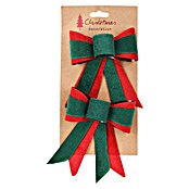 Decoratieve strik (Groen/Rood, 2 st.) | BAUHAUS