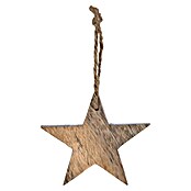 Kerstboomversiering (Bruin, Hout, 1 st., 10 x 10 x 1 cm) | BAUHAUS