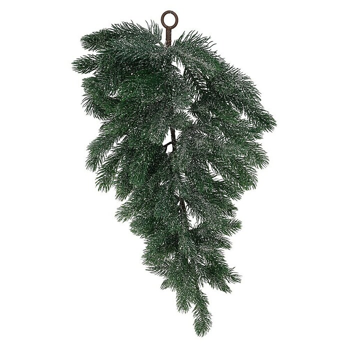 Kerststuk (Met dennenboomuitsparing, l x b x h: 66 x 35 x 15 cm, Groen) | BAUHAUS