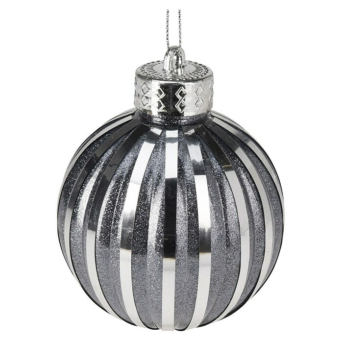 Kerstballen Foil 8cm (Meerkleurig, Kunststof, 16 st.) | BAUHAUS