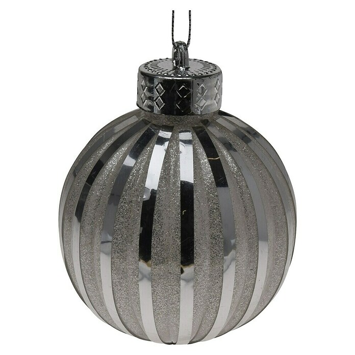 Kerstballen Foil 8cm (Meerkleurig, Kunststof, 16 st.) | BAUHAUS
