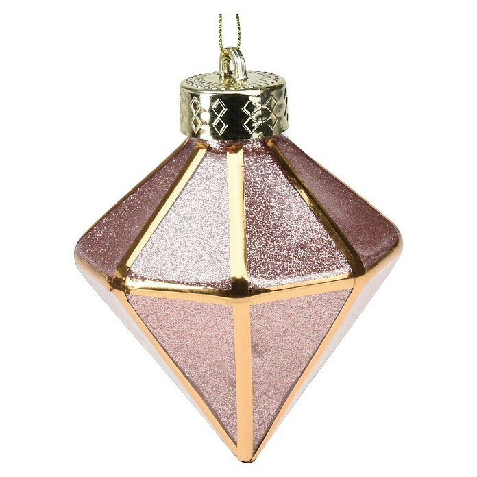 Kerstboomversiering (Brons, Kunststof, 16 st., 8 x 8 x 8 cm) | BAUHAUS