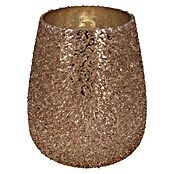 Theelichthouder Koper kralen (Ø x h: 11,5 x 14,5 cm, Koper, Glas) | BAUHAUS