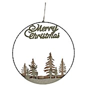 Decoratieve led-kerstverlichting (b x h: 40 x 40 cm, Werkt op batterijen, Led) | BAUHAUS
