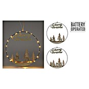 Decoratieve led-kerstverlichting (b x h: 40 x 40 cm, Werkt op batterijen, Led) | BAUHAUS