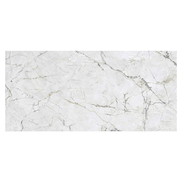 Tau ceramica Keramische tegel - Invisible Gold (280 cm x 120 mm, Grijs / Goud, Mat) | BAUHAUS