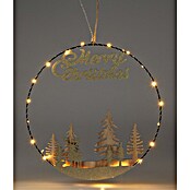 Decoratieve led-kerstverlichting (b x h: 40 x 40 cm, Werkt op batterijen, Led) | BAUHAUS