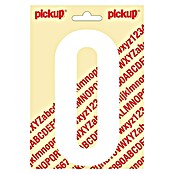 Pickup Etiqueta adhesiva (Motivo: 0, Blanco, Altura: 150 mm)