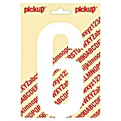 Pickup Aufkleber (Motiv: 6, Weiß, Höhe: 150 mm)