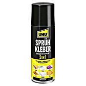 UHU Sprühkleber 3 in 1 permanent (200 ml, Sprühdose)