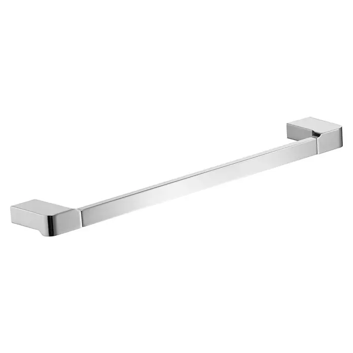 Tauro Baño Bluss Toallero de barra - Cromo - Elegante toallero cromado. Diseño moderno para tu baño. Práctico y elegante a la vez. Ideal para baños.