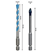 Bosch Expert Universalbohrer HEX-9 Hard Ceramic + HEX-9 Multi Construction (Durchmesser Bohrer: 6 mm) | BAUHAUS