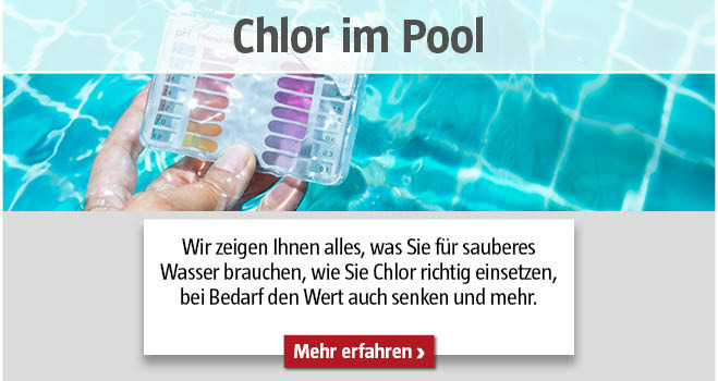 Chlor im Pool