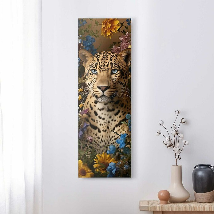 Reinders Decopanel (Panther Flowers, B x H: 30 x 90 cm) | BAUHAUS