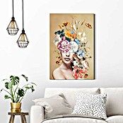 Reinders Decopanel (Trendy Floral Lady, B x H: 60 x 90 cm) | BAUHAUS