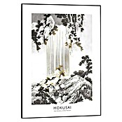 Reinders Bild Slim Frame Black (Hokusai Art, B x H: 50 x 70 cm) | BAUHAUS