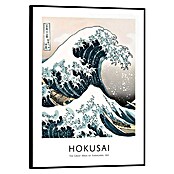 Reinders Bild Slim Frame Black (Hokusai, B x H: 30 x 40 cm) | BAUHAUS