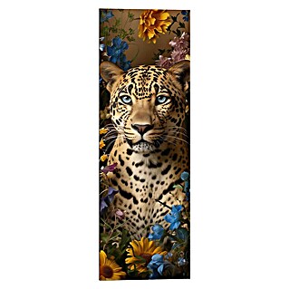 Reinders Decopanel (Panther Flowers, B x H: 30 x 90 cm)