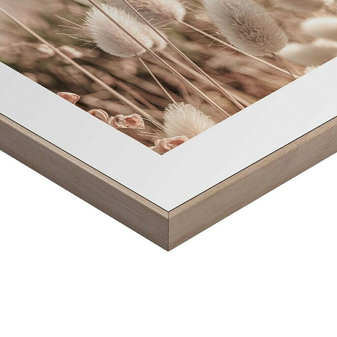 Reinders Bild Slim Frame Wood (Romantic Grasses, B x H: 20 x 30 cm) | BAUHAUS