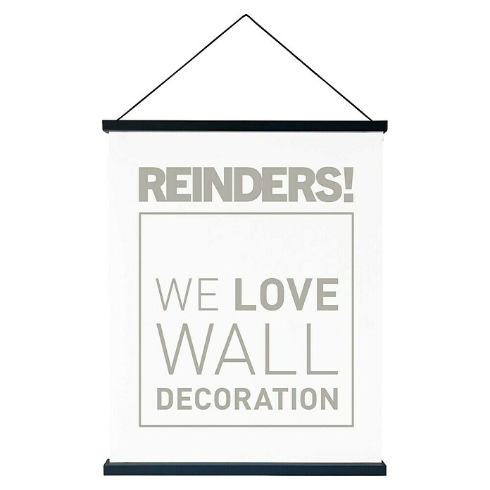 Reinders Posterschienen Click Frame (Schwarz, 62 cm) | BAUHAUS