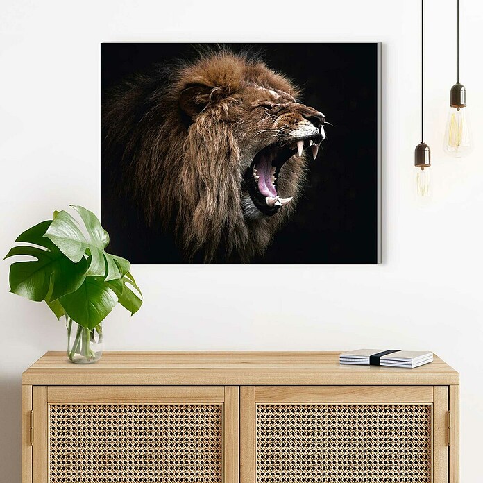 Reinders Decopanel (Roaring Lion, B x H: 50 x 40 cm) | BAUHAUS