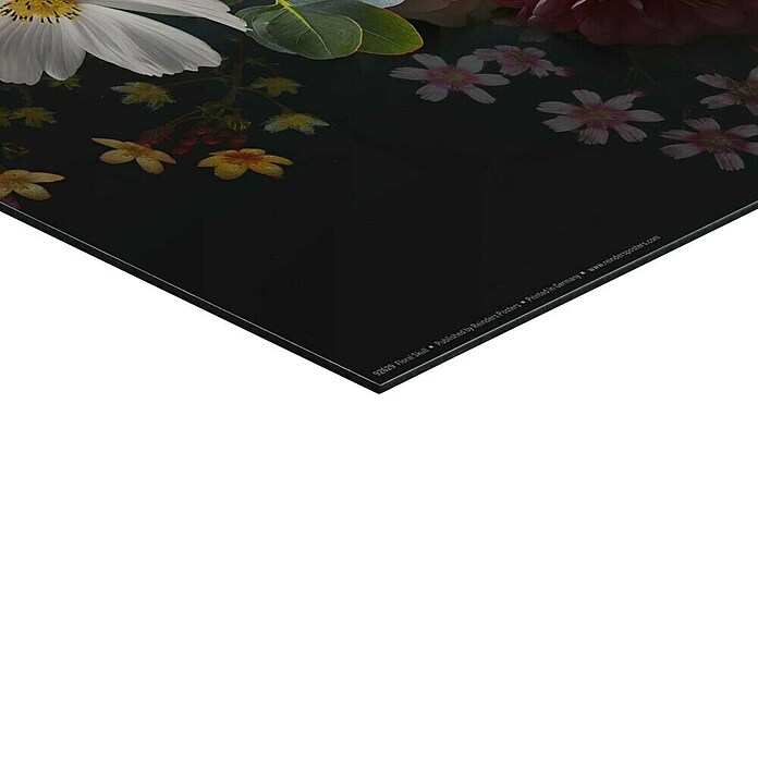 Reinders Decopanel (Floral Skull, B x H: 40 x 50 cm) | BAUHAUS