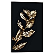 Reinders Bild Slim Frame Black (Little Leafs, B x H: 20 x 30 cm) | BAUHAUS