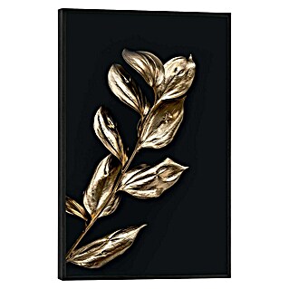 Reinders Bild Slim Frame Black (Little Leafs, B x H: 20 x 30 cm)