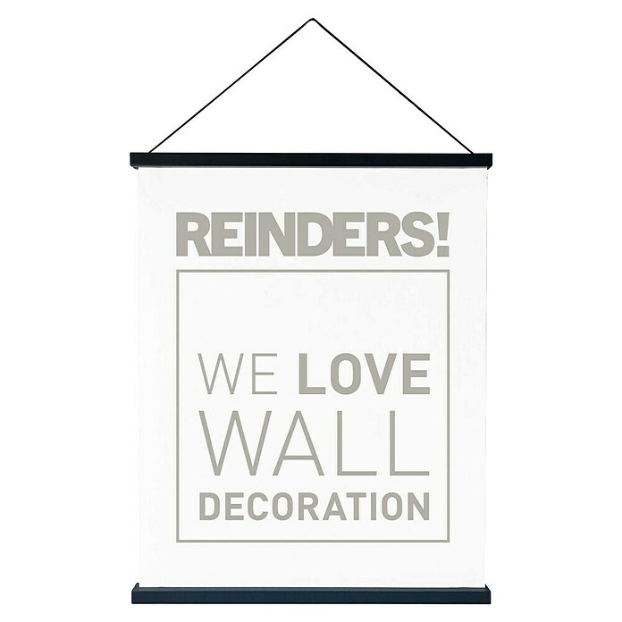 Reinders Posterschienen Click Frame (Schwarz, 51 cm) | BAUHAUS