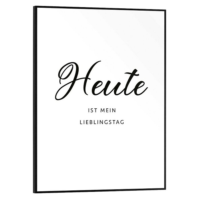 Reinders Bild Slim Frame Black (Heute, B x H: 30 x 40 cm) | BAUHAUS