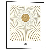 Reinders Bild Slim Frame Black (Sun, B x H: 40 x 50 cm) | BAUHAUS