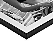 Reinders Bild Slim Frame Black (Pasta Lady, B x H: 30 x 40 cm) | BAUHAUS