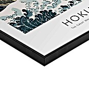 Reinders Bild Slim Frame Black (Hokusai, B x H: 30 x 40 cm) | BAUHAUS