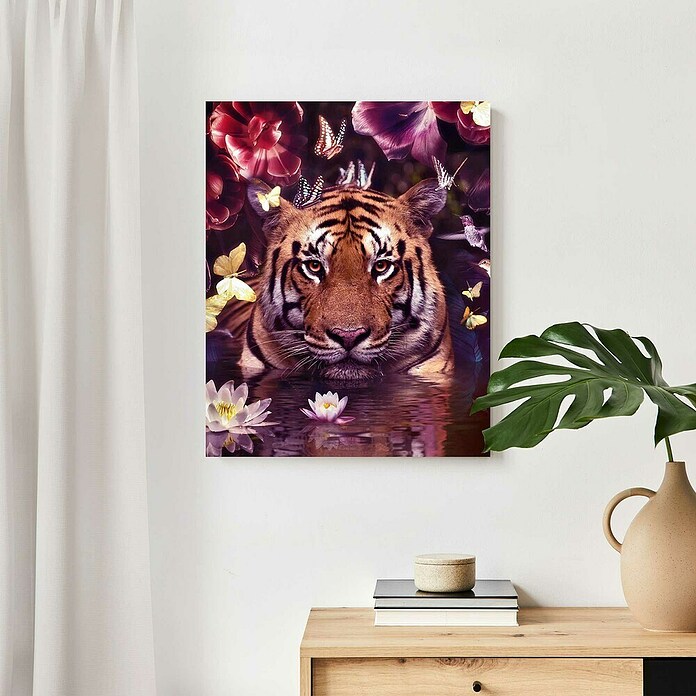 Reinders Decopanel (Floral Tiger, B x H: 40 x 50 cm) | BAUHAUS