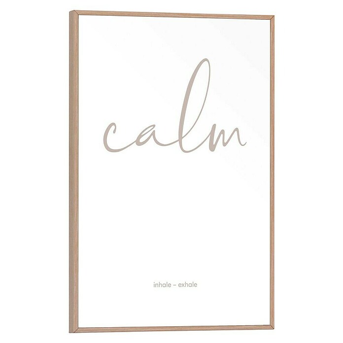 Reinders Bild Slim Frame Wood (Calm, B x H: 20 x 30 cm) | BAUHAUS