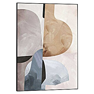 Reinders Bild Slim Frame Black (Soft Abstract I, B x H: 50 x 70 cm)