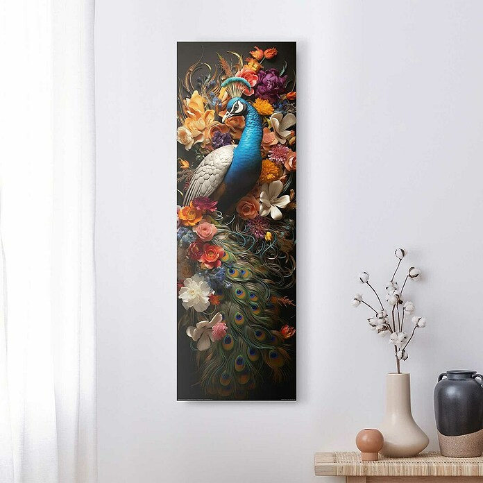 Reinders Decopanel (Colourful Peacock, B x H: 30 x 90 cm) | BAUHAUS